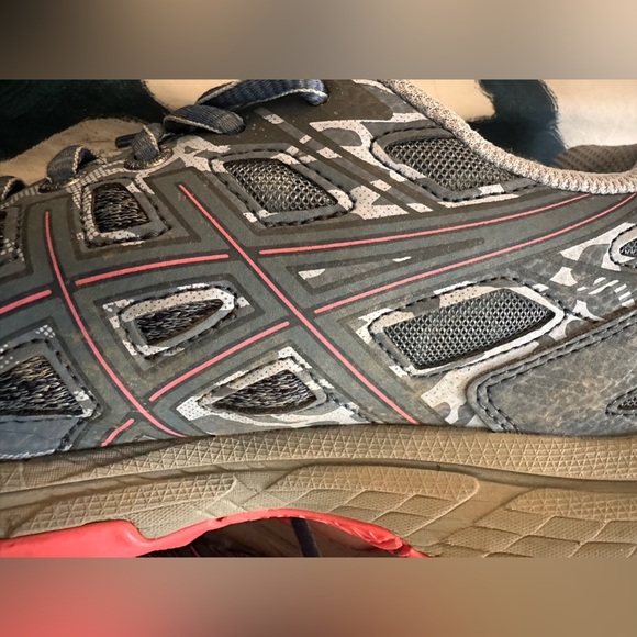 Asics Blue Running Athletic Shoes - Picture 5 of 7